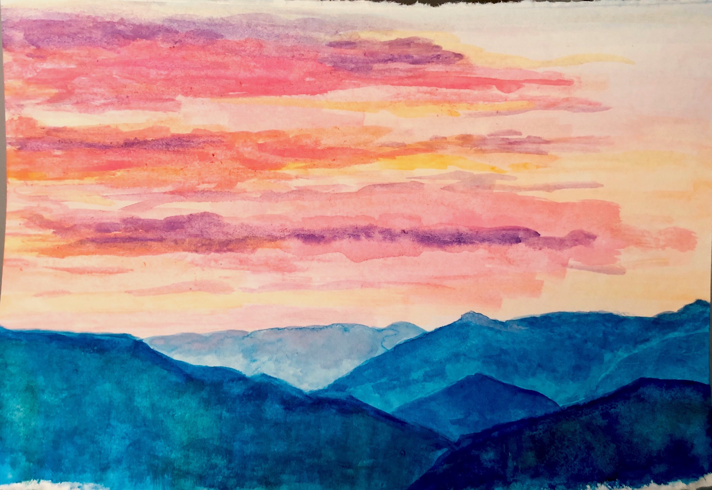 Shenandoah Sunsets (for My Sister)